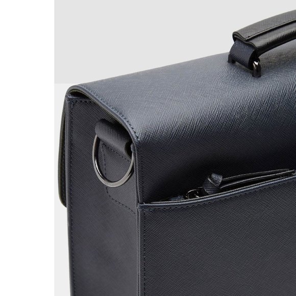 Ted Baker Lansky Cross Grain Satchel Briefcase - Picture 3 of 8